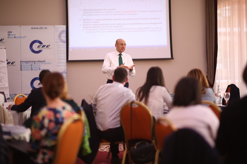 Sesiune GM Masterclass — prezentare în sală